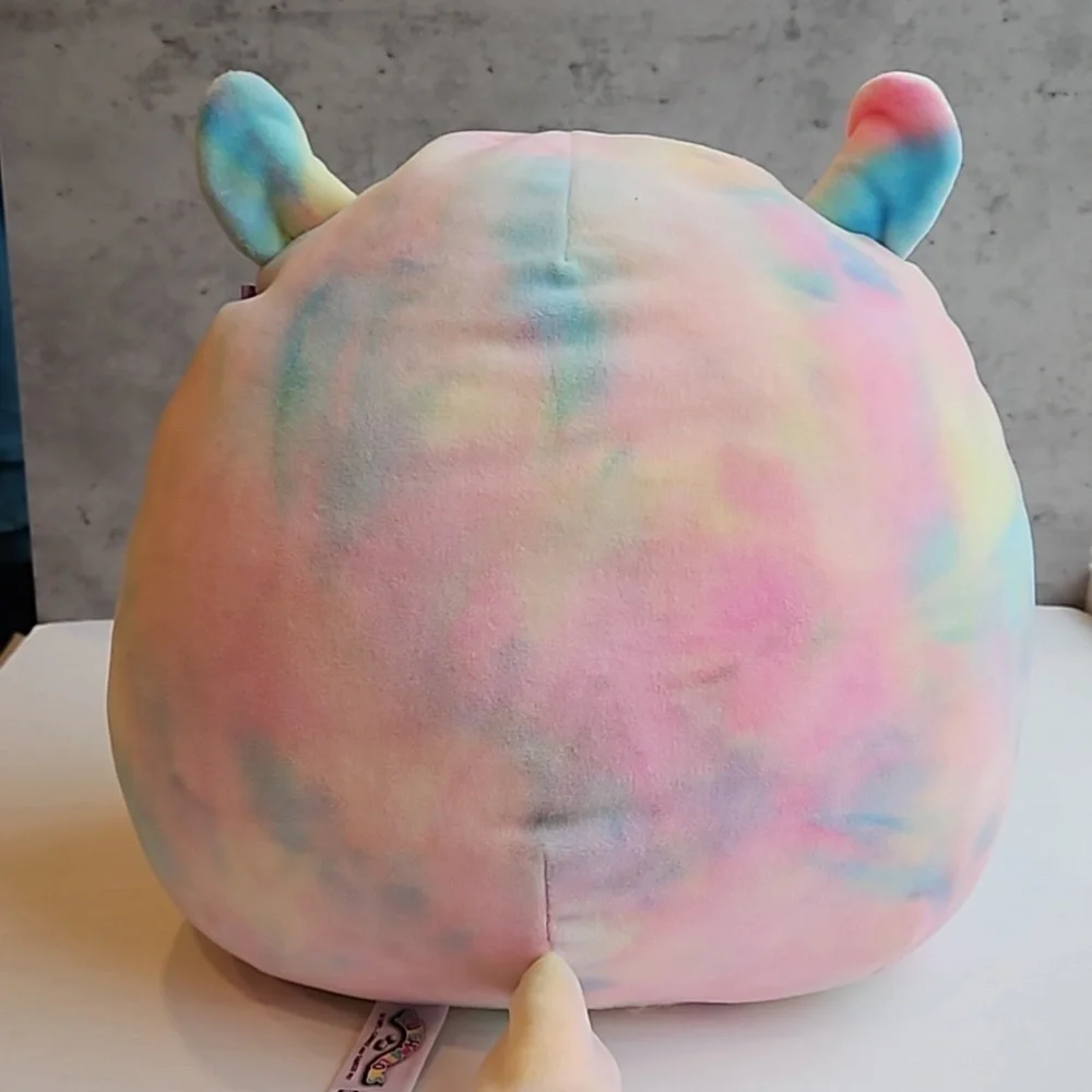 Squishmallow Pastel Tie Dye Stuffed Animal